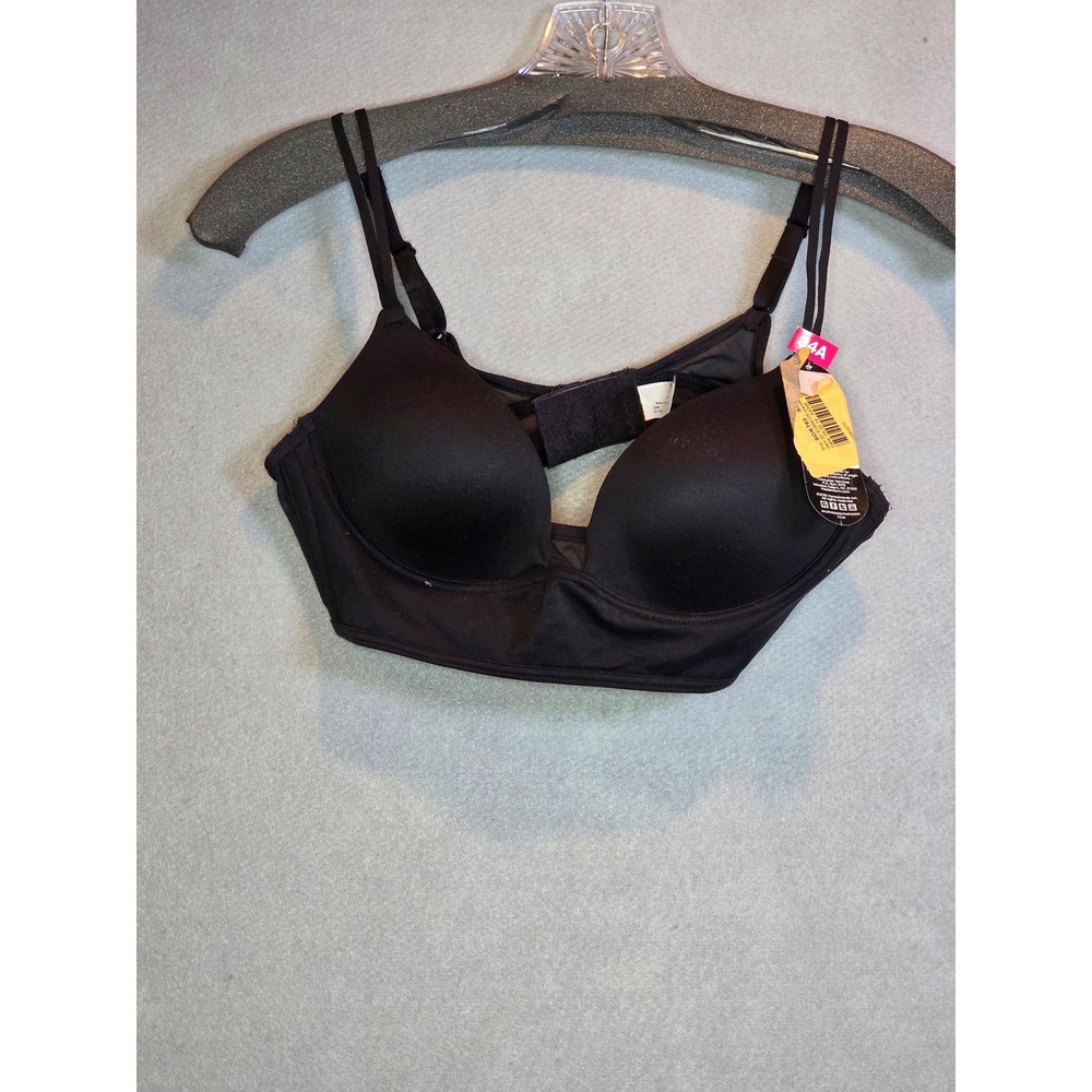 Maidenform Self Expressions Black Longline Wing Bra 34A SE1128